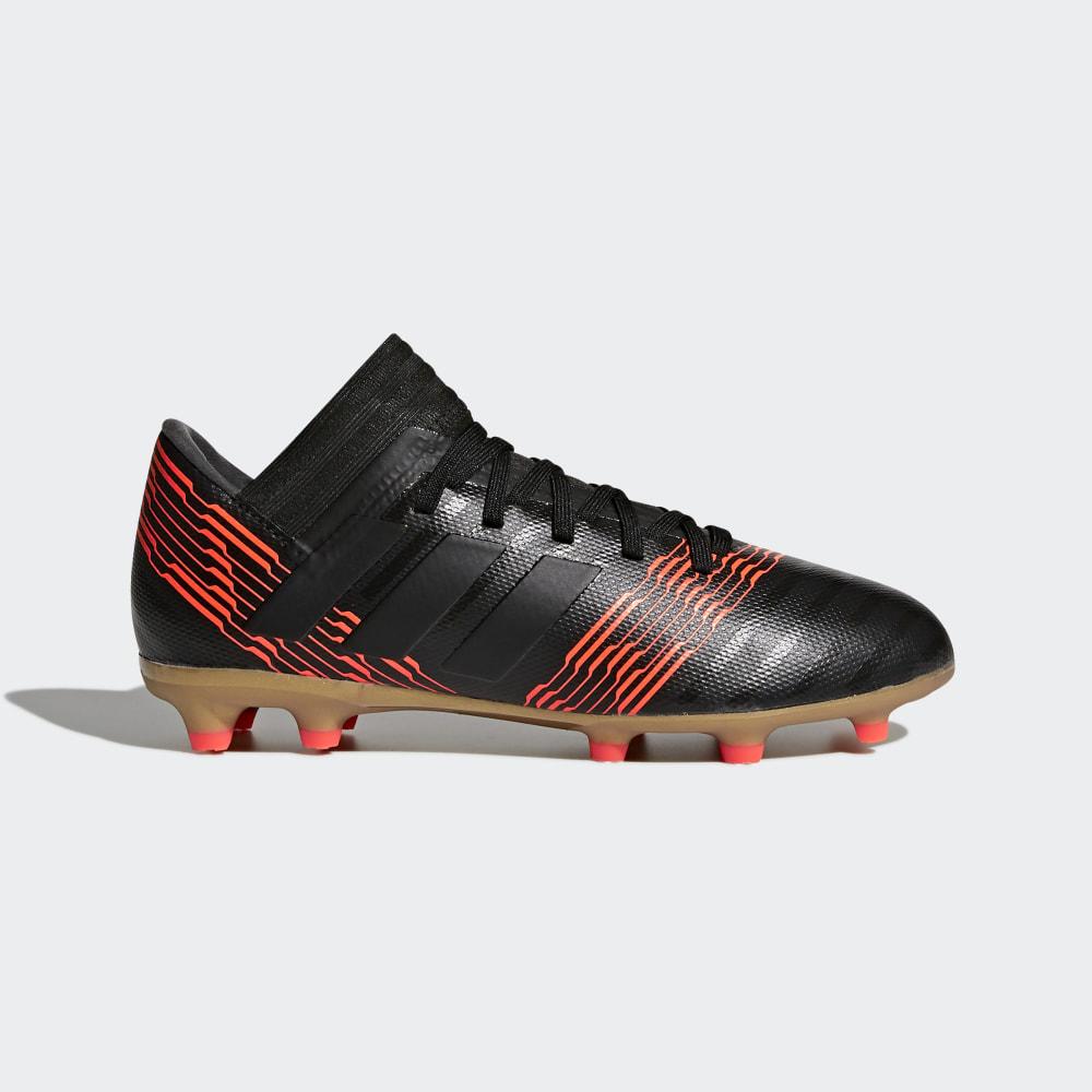 Adidas Boys' Nemeziz 17.3 Firm Ground Football Boots Black/Red Ireland CP9165